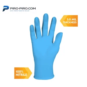 KLEENGUARD 54333 G10 Flex Blue Nitrile Gloves size 8 (M) 100 gloves per case