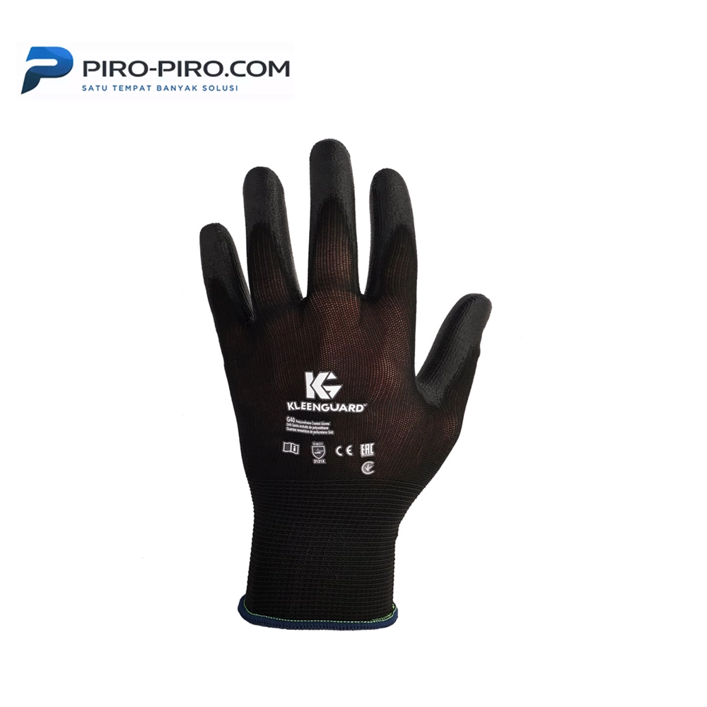 KLEENGUARD 13840 G40 Polyurethane Coated Gloves Size 10 12 pairs per pairs
