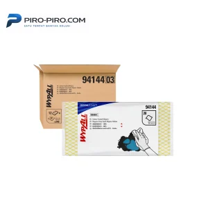 WYPALL 94144 Color Code Wipers Regular Duty Single Sheet YELLOW 12 pack per case