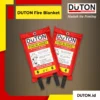 Jual DUTON Fire Blanket 1.5m x 1.5m Fibreglass, Distributor DUTON Fire Blanket 1.5m x 1.5m Fibreglass, Suplyer DUTON Fire Blanket 1.5m x 1.5m Fibreglass